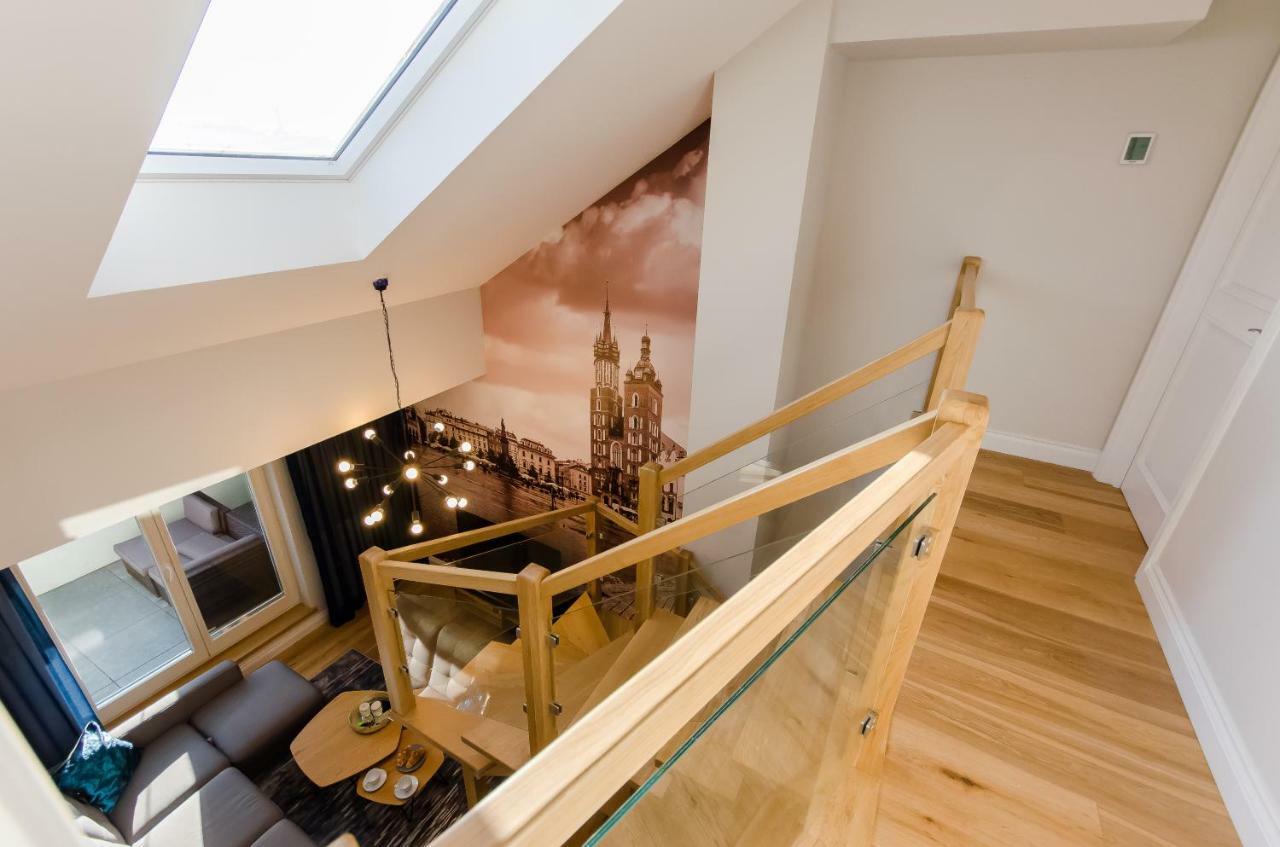 Kazimierz Penthouse With Private Terrace Daire Krakow Dış mekan fotoğraf