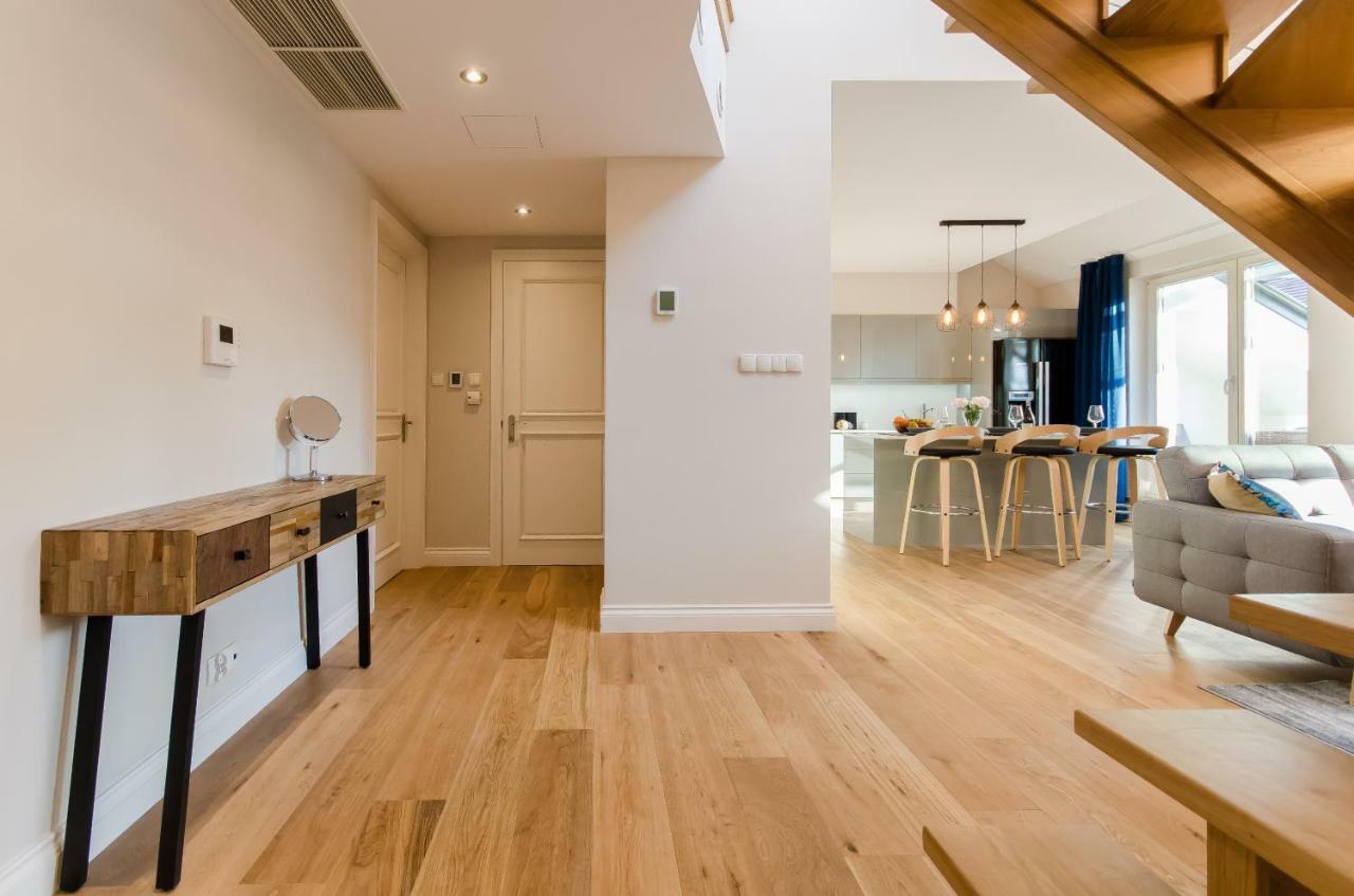 Kazimierz Penthouse With Private Terrace Daire Krakow Dış mekan fotoğraf