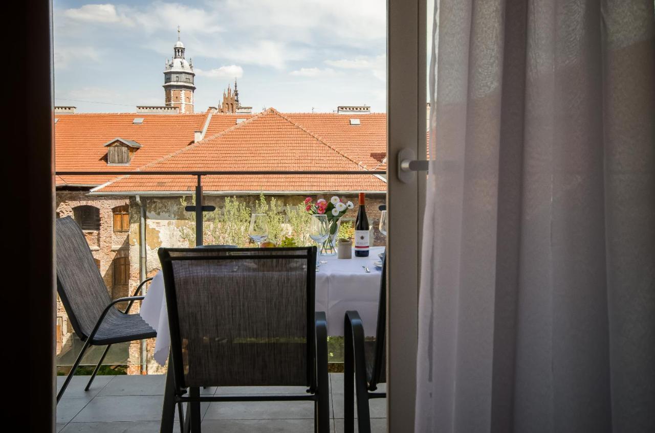 Kazimierz Penthouse With Private Terrace Daire Krakow Dış mekan fotoğraf