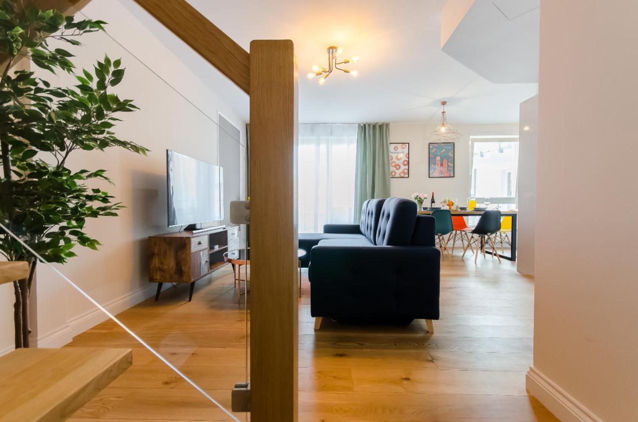 Kazimierz Penthouse With Private Terrace Daire Krakow Dış mekan fotoğraf