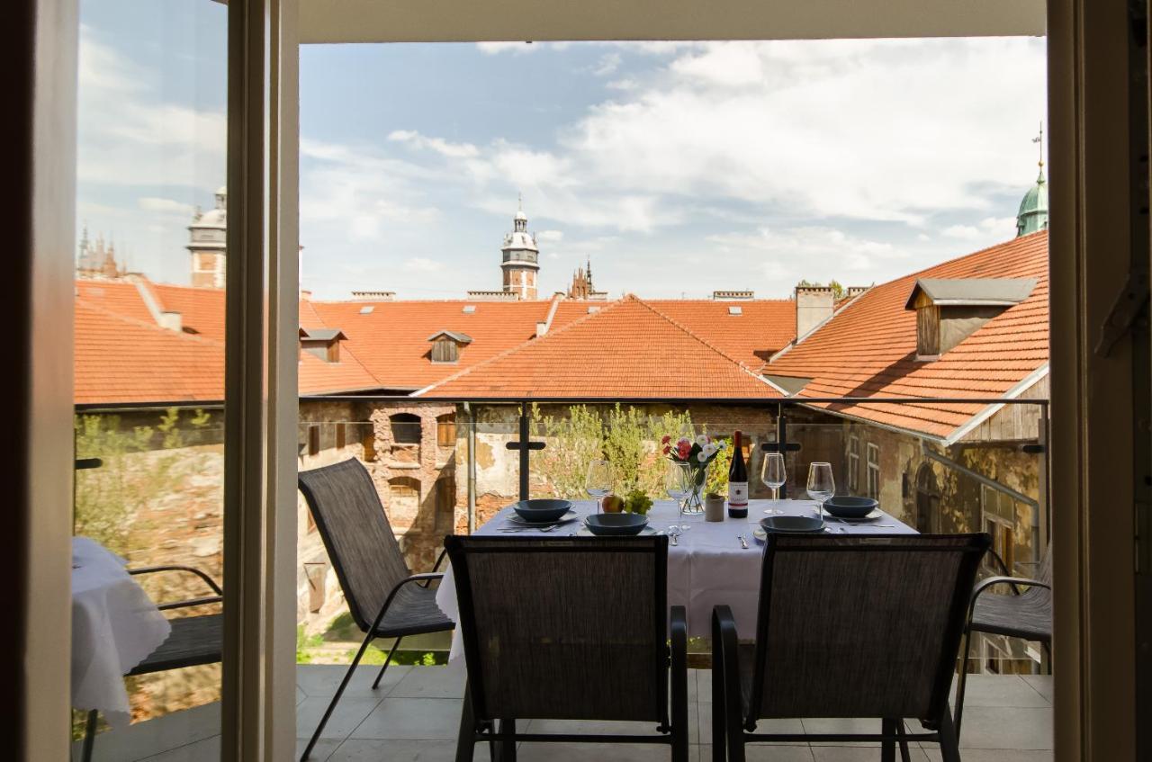 Kazimierz Penthouse With Private Terrace Daire Krakow Dış mekan fotoğraf